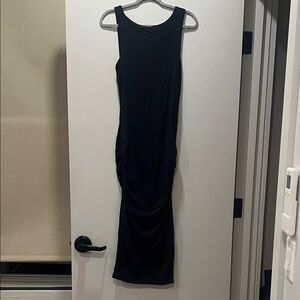 James Perse Black Sleeveless Dress
